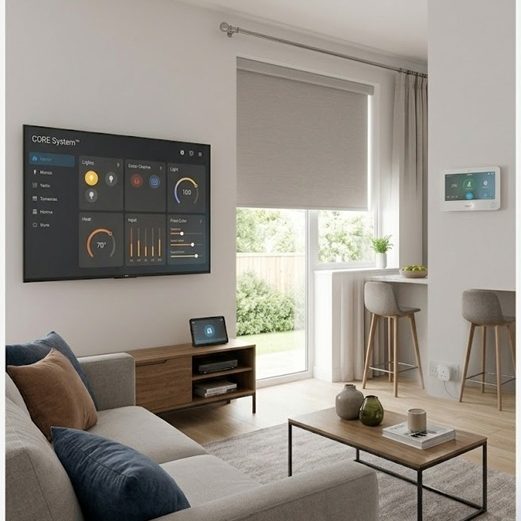 smart-home-tech-ecosystem-2026 The 2026 Smart Ecosystem: CORE™ System Audit of integrated home automation, security, and energy-efficient lighting.